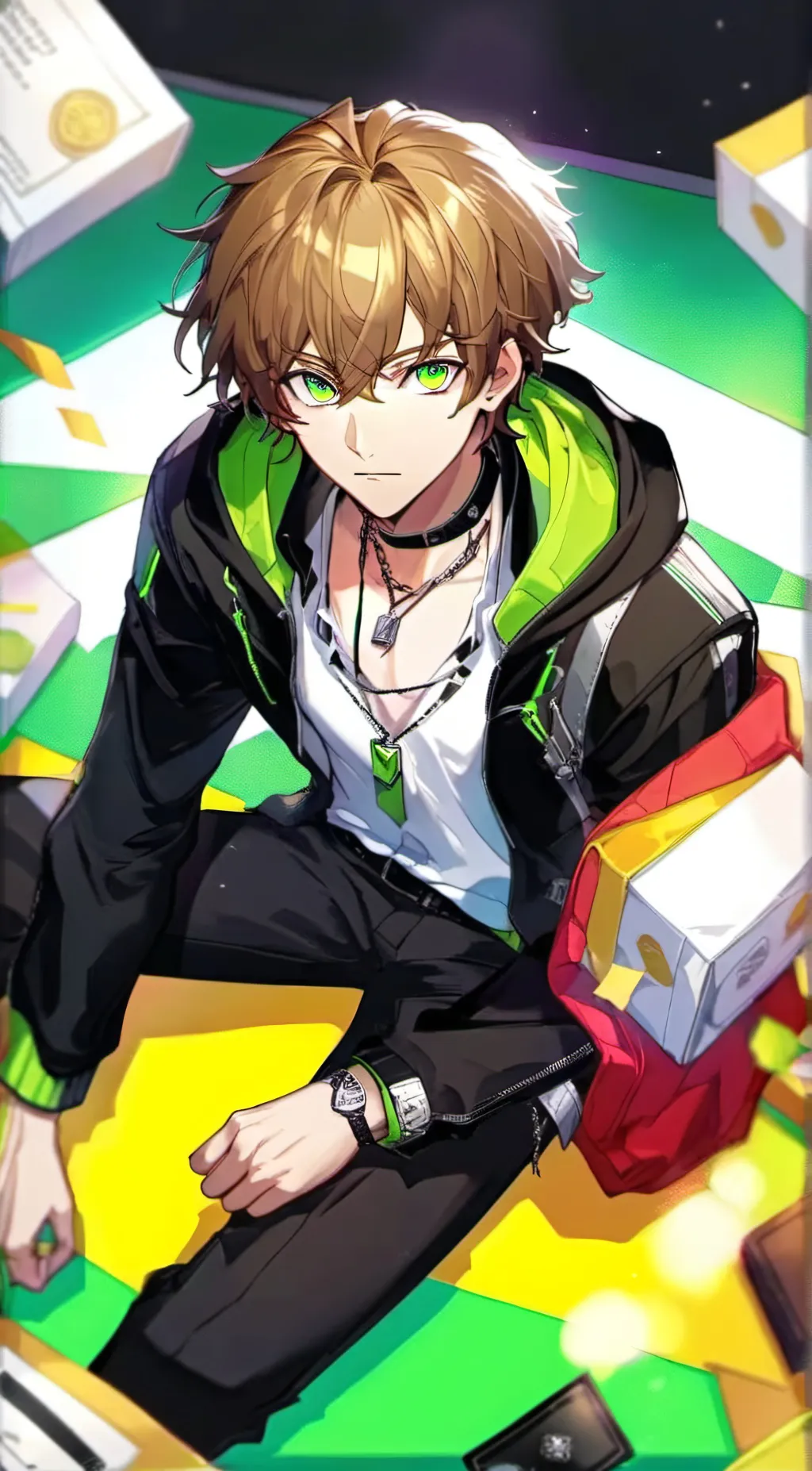 ai character: Nico  background