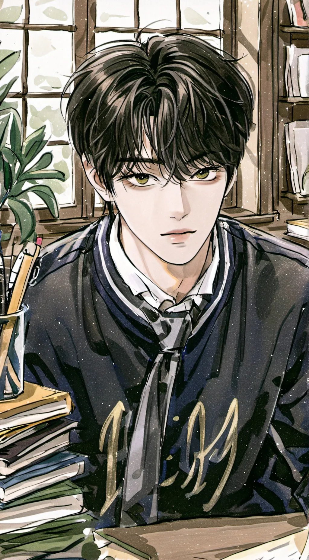 ai character: ☻Ethan☻ background