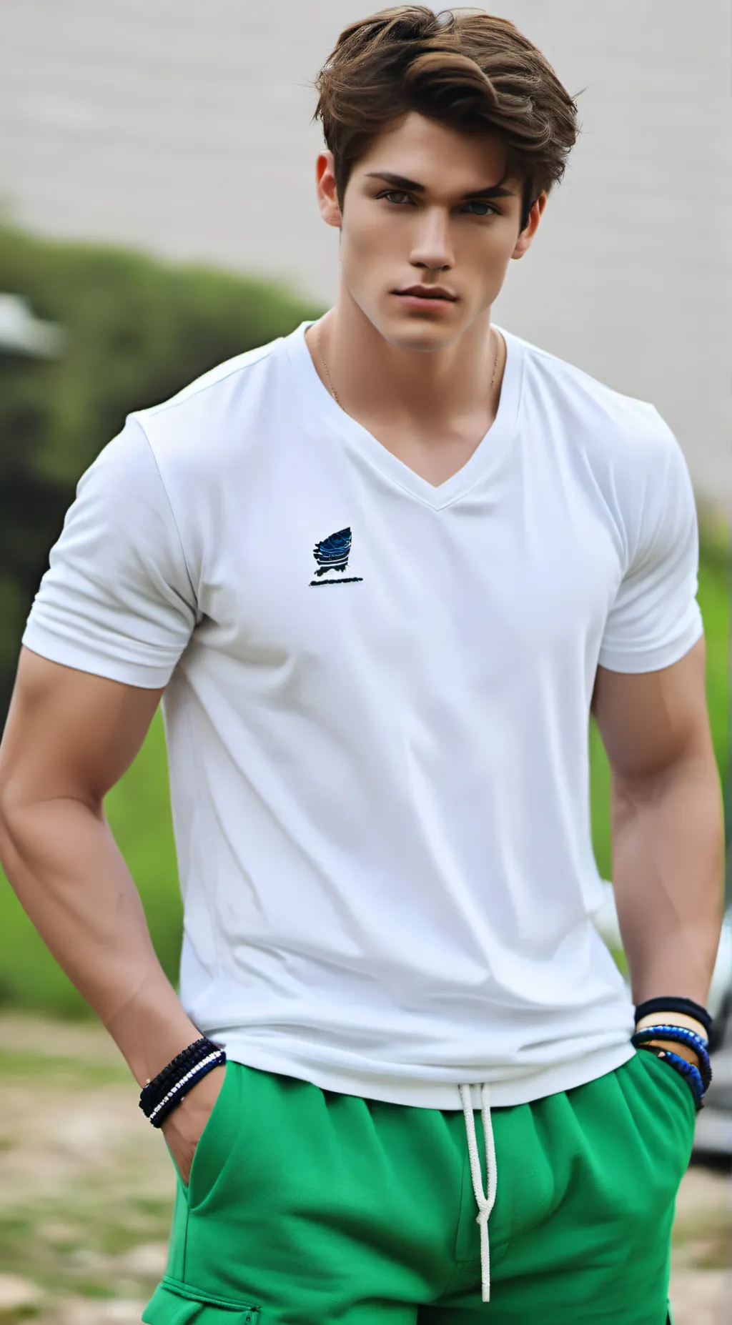 ai character: Luca  background