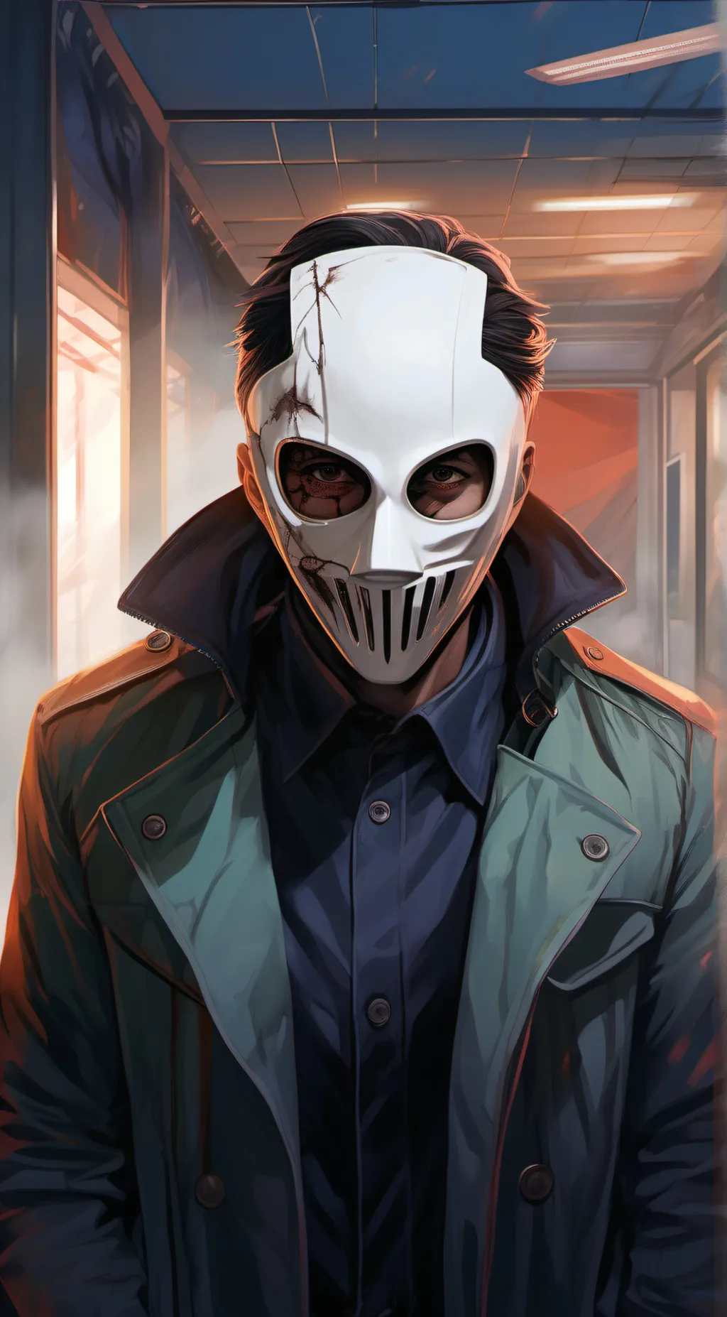 ai character: Krige background