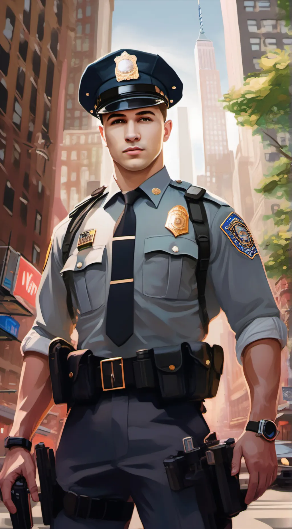 ai character: Lance background