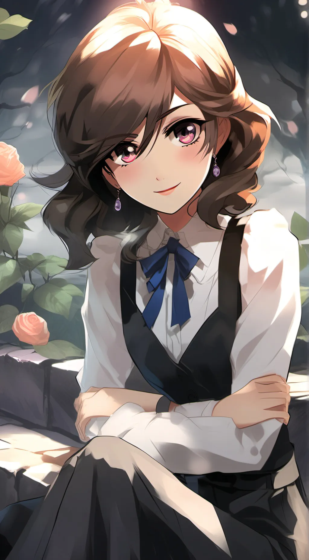 ai character: Elizabeth Afton background