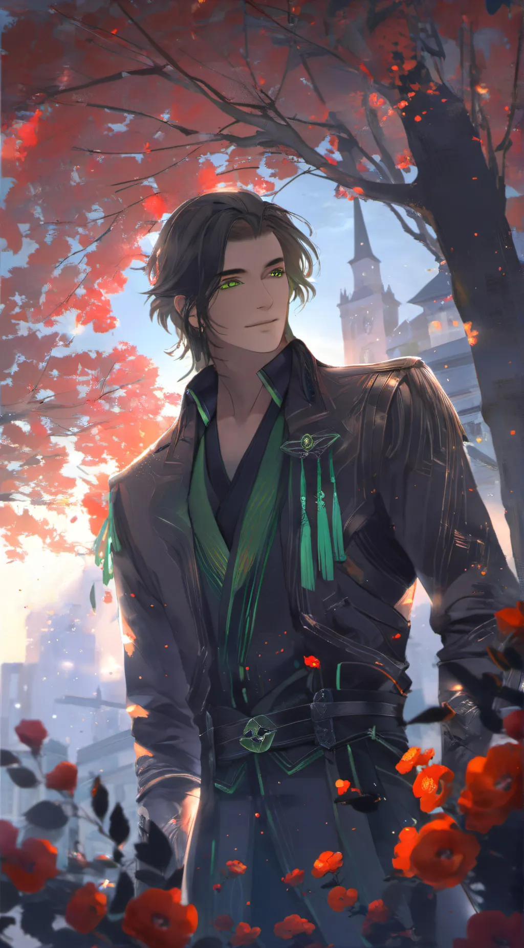 ai character: Sawyer  background