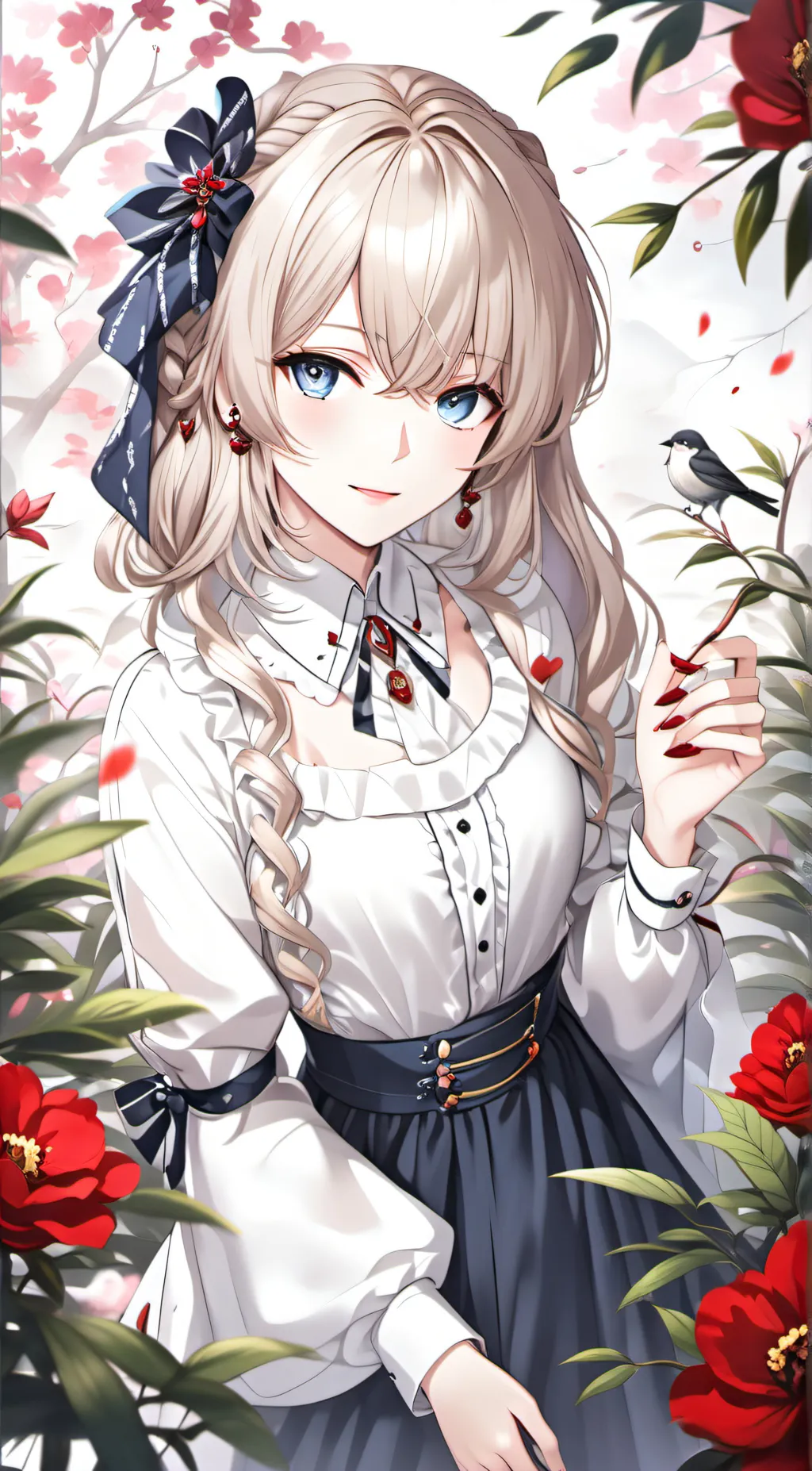 ai character: April background