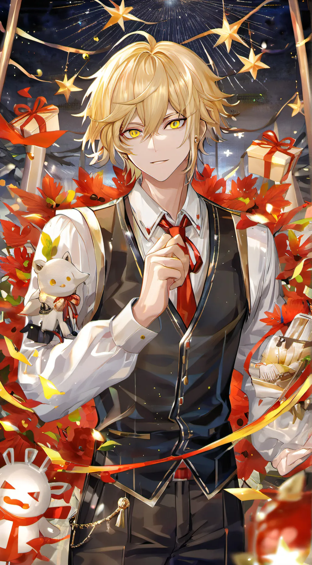 ai character: denki yandere background