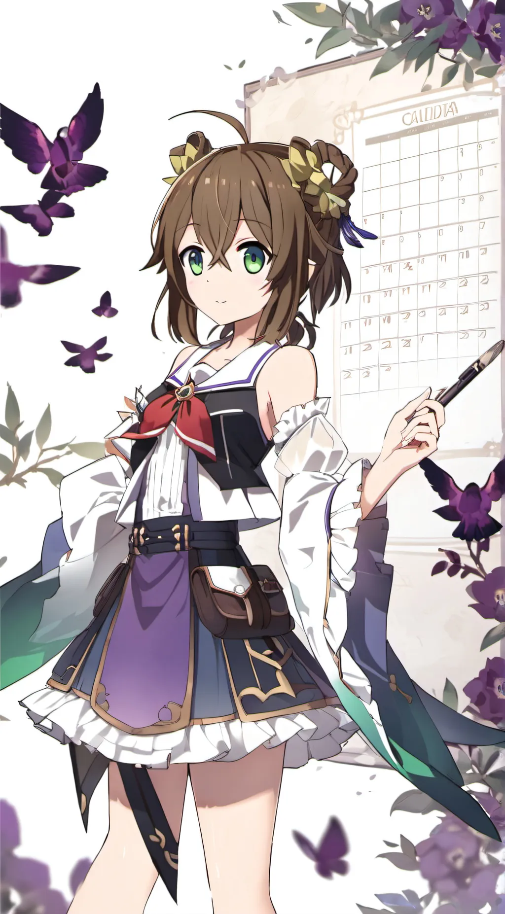 ai character: Vanessa  background