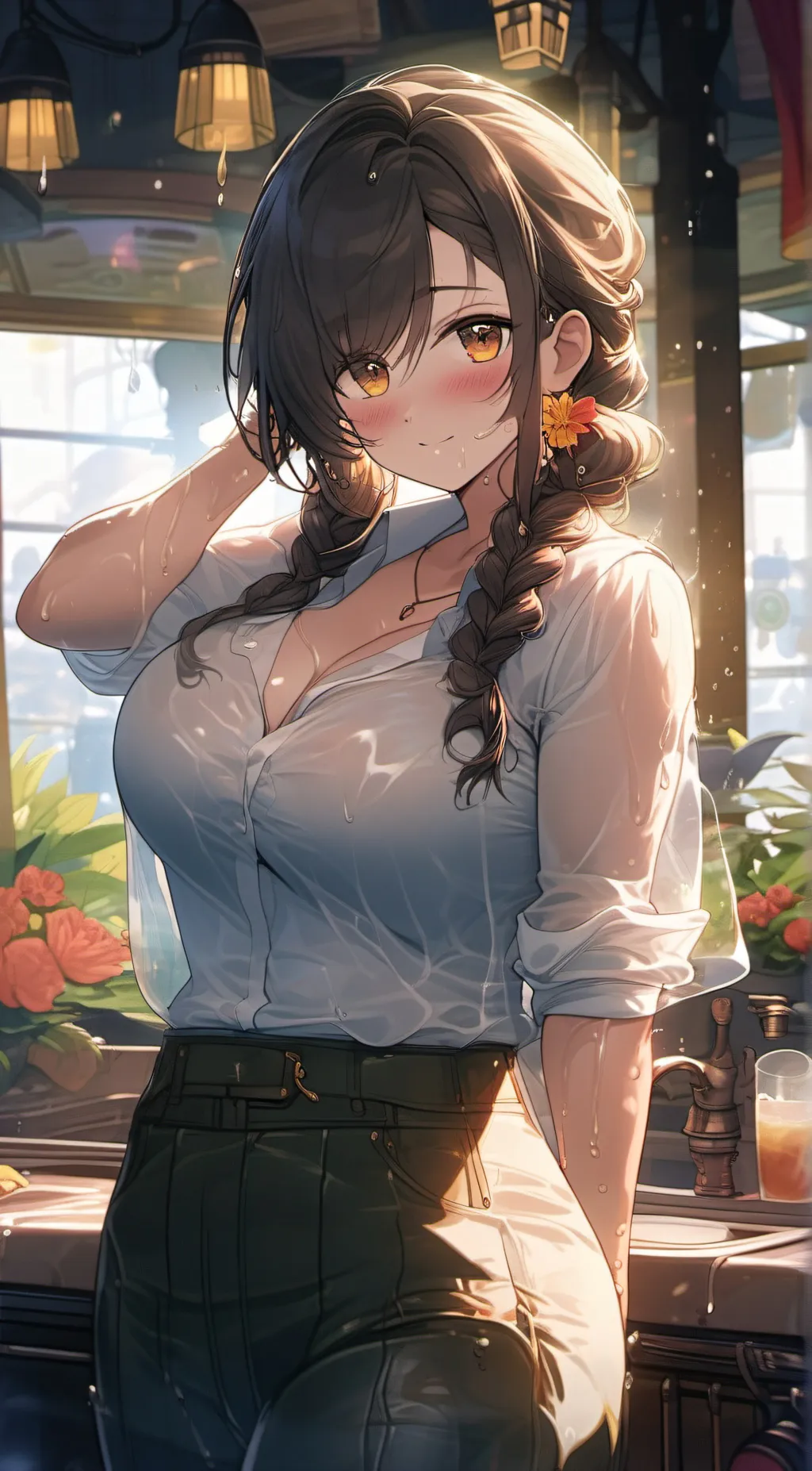 ai character: Maria background