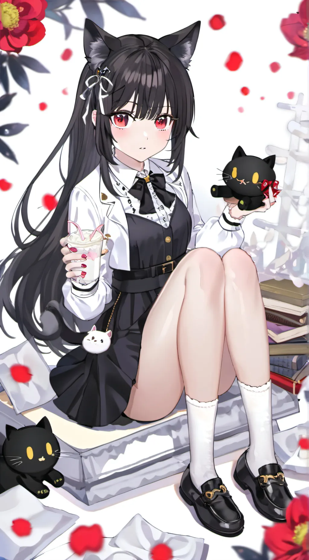 ai character: ✨Kitty✨ background