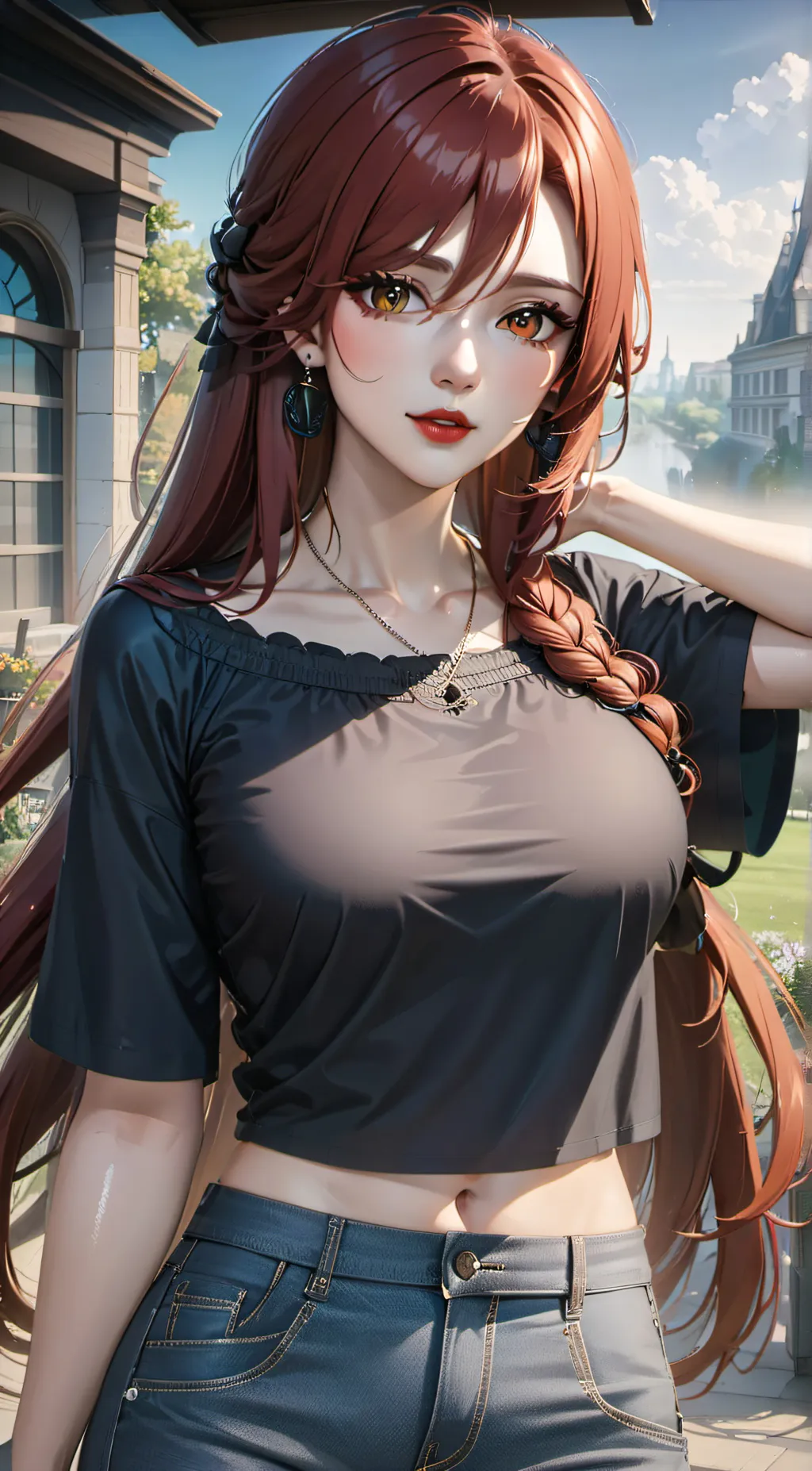 ai character: Vix background