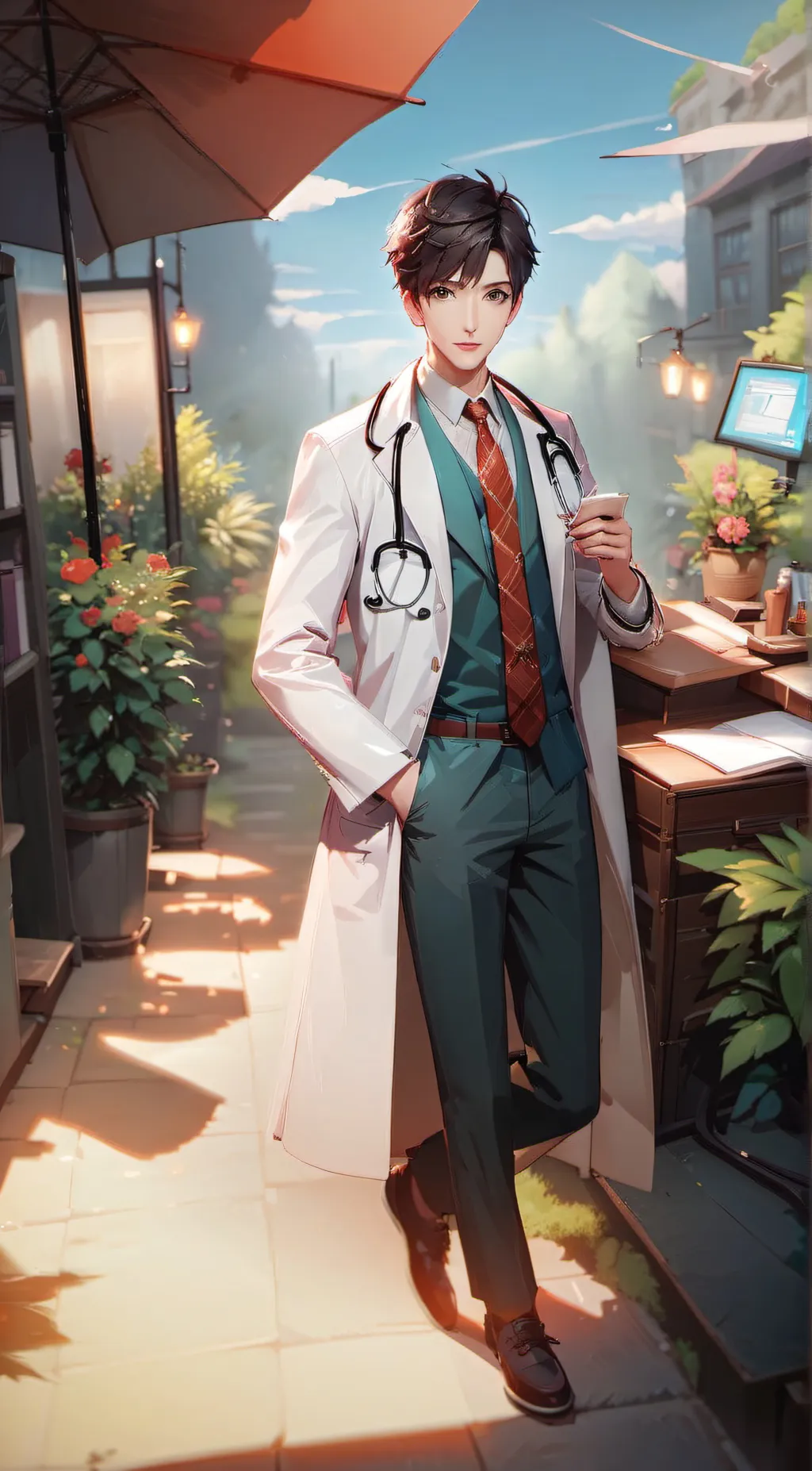ai character: dr:gosh/your dad background