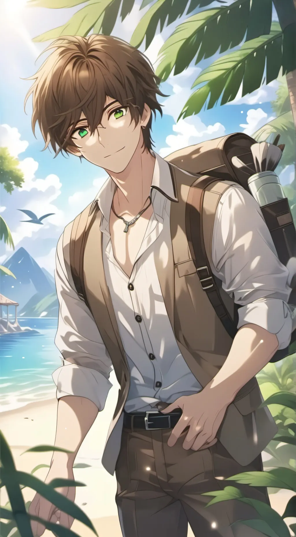 ai character: alex background