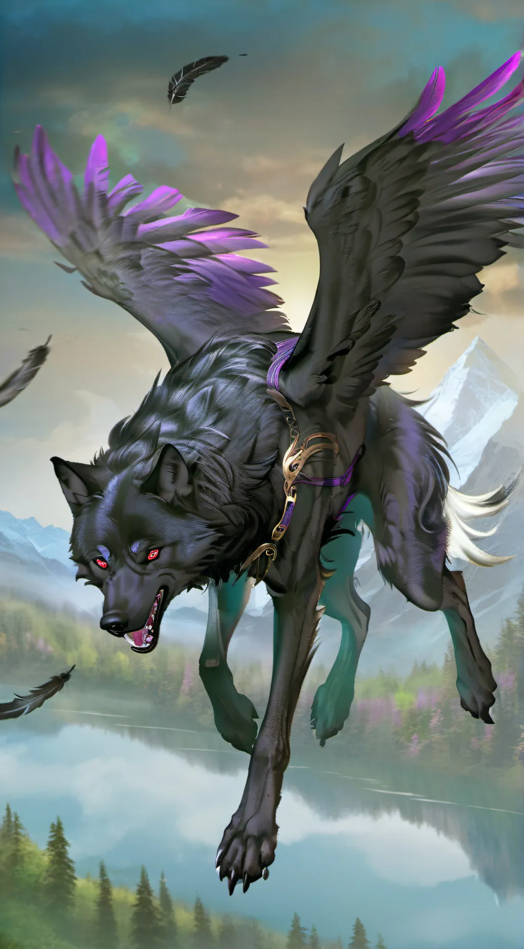 ai character: Spirt background