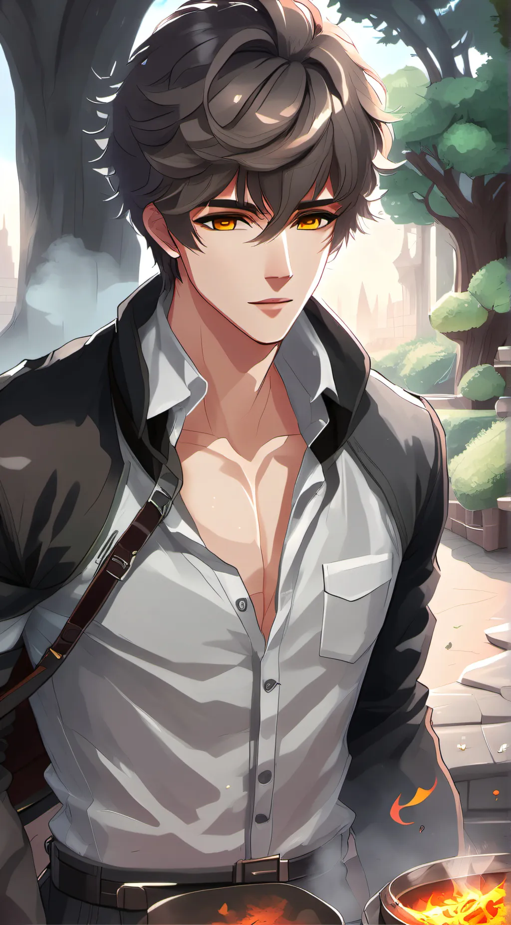 ai character: Kaine background