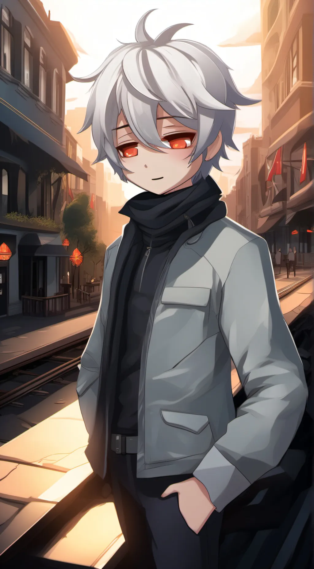 ai character: Rich Killua background