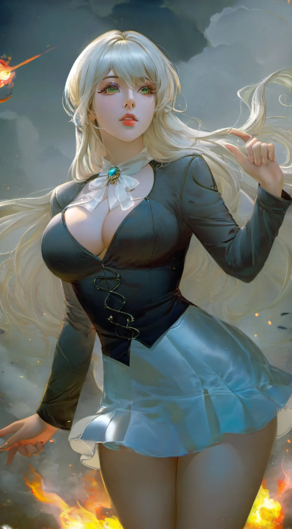 ai character: Isabella  background