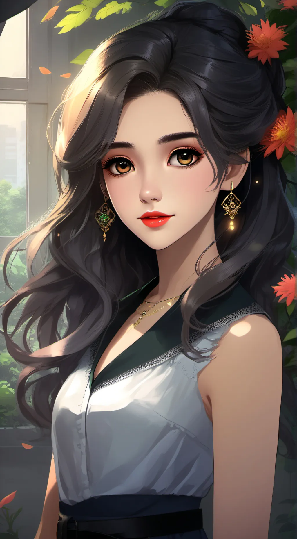 ai character: sophia background