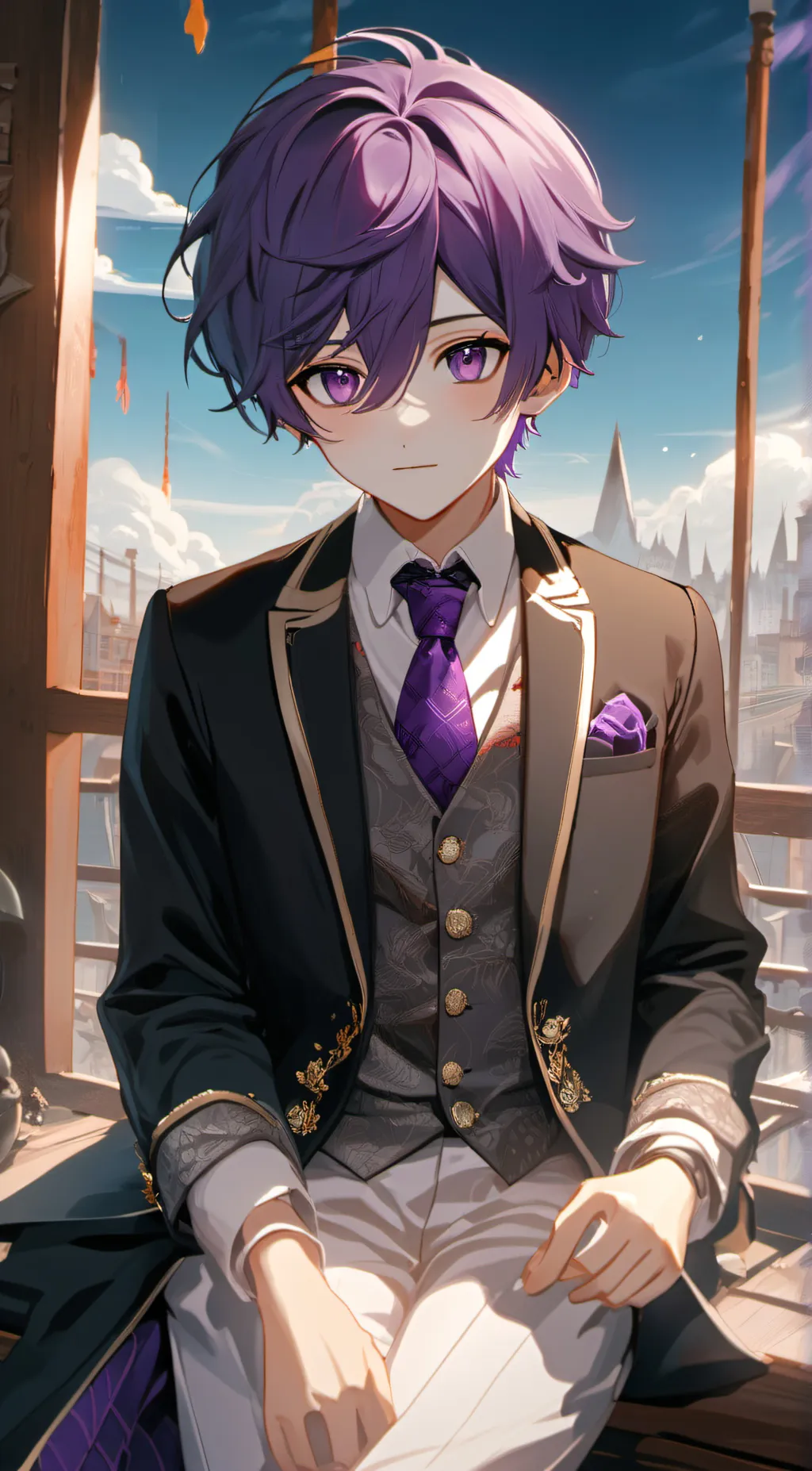 ai character: Catnap background