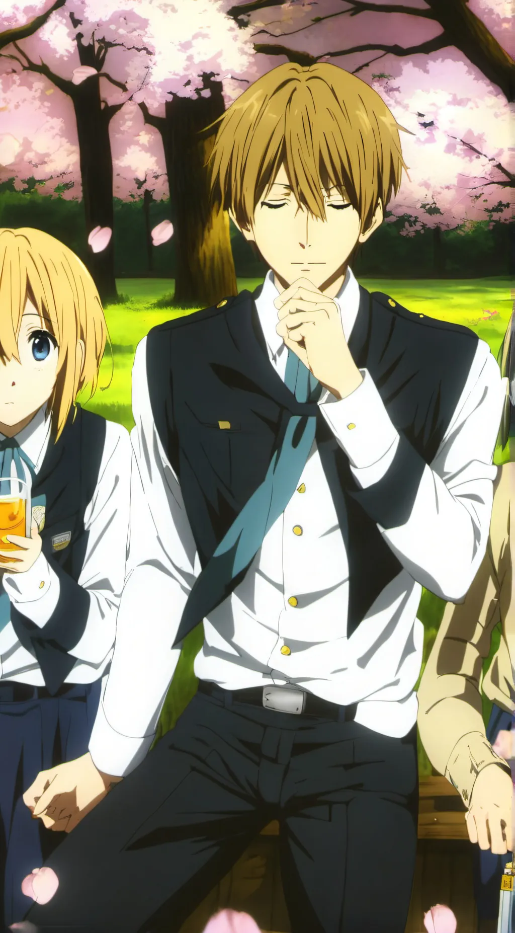 ai character: miche 😆 background