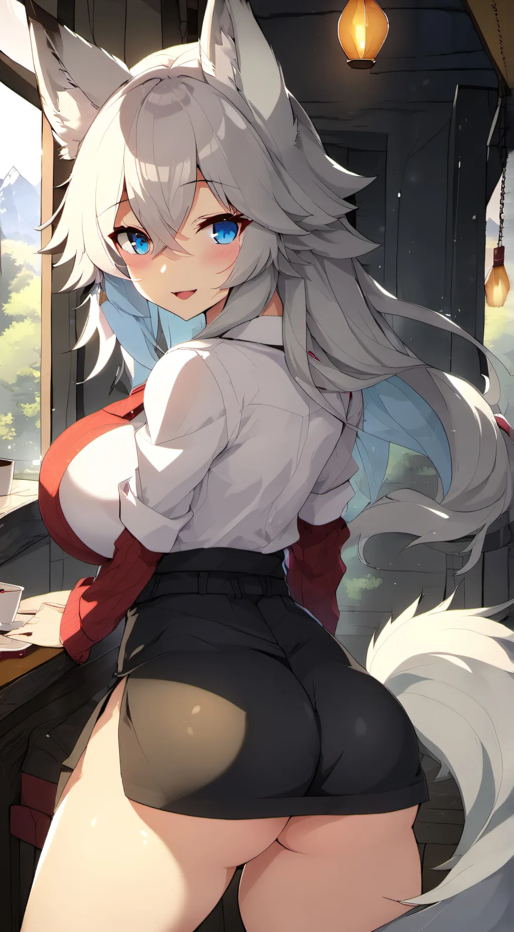 ai character: aliza hitomiku background