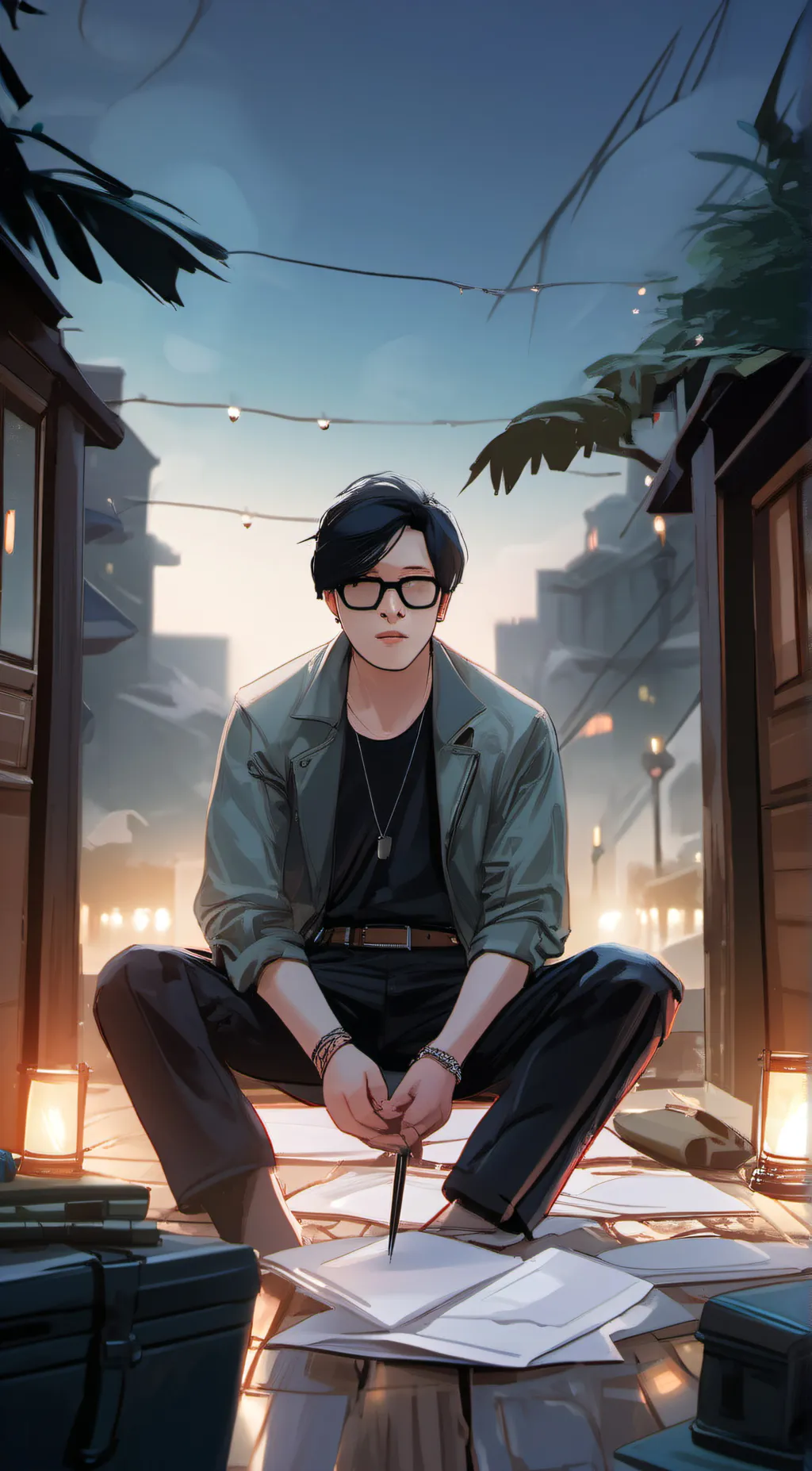 ai character: Cedric background