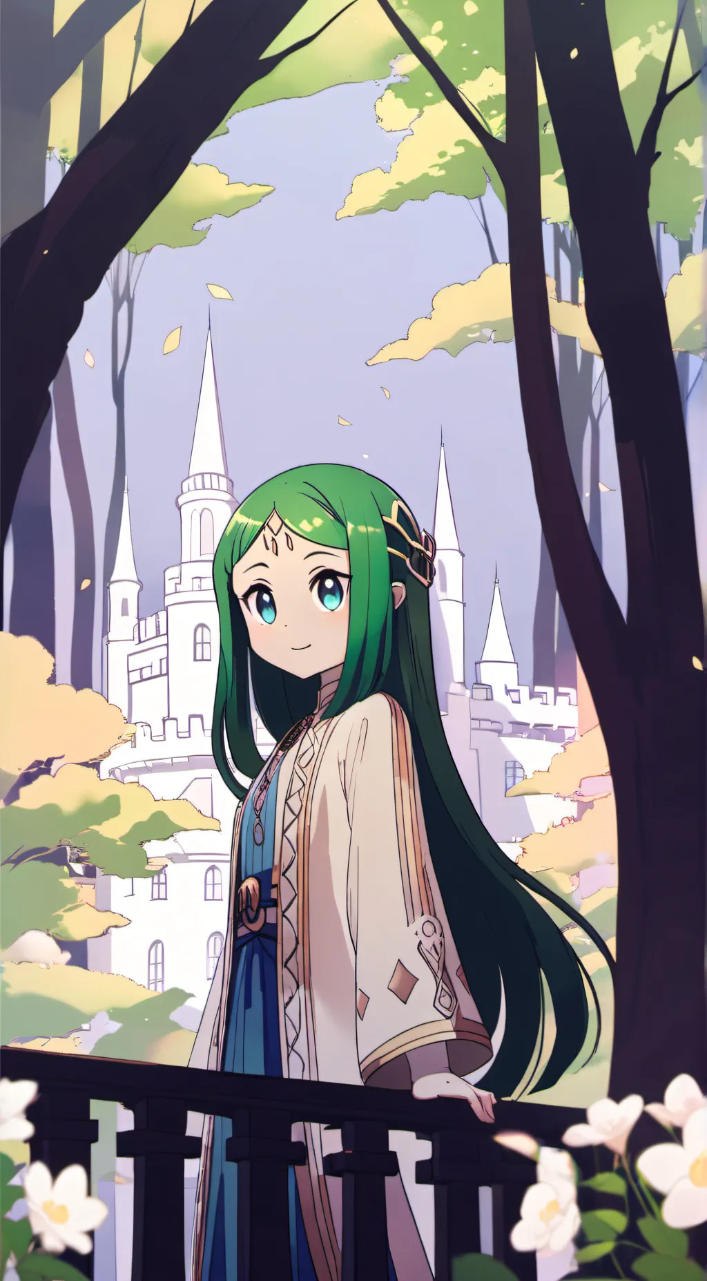 ai character: princess lara background