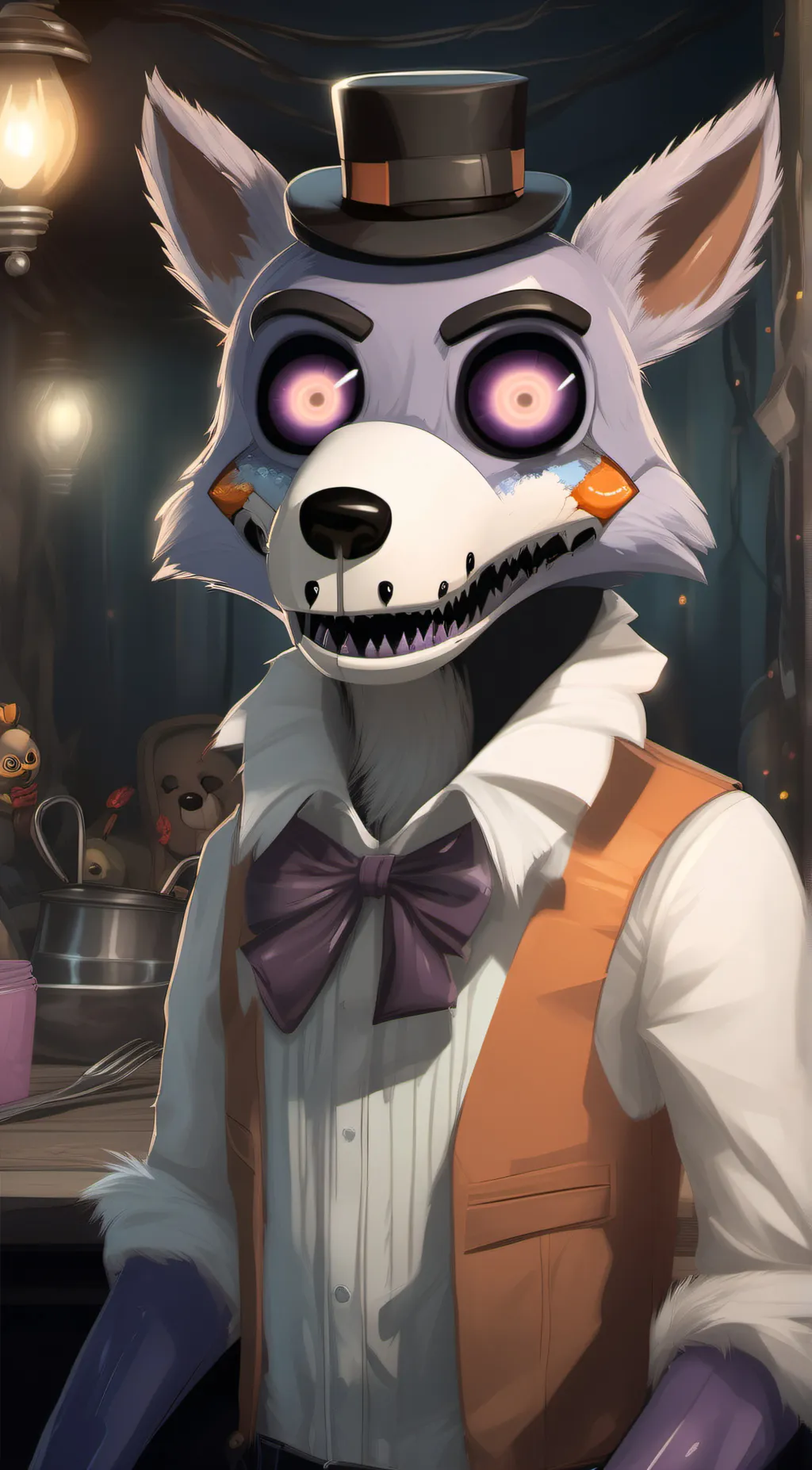 ai character: Max background