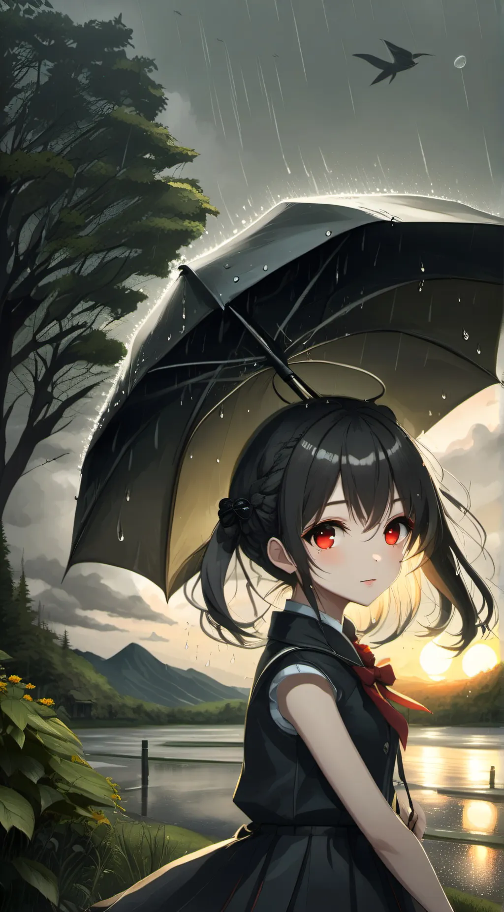 ai character: Fraya background