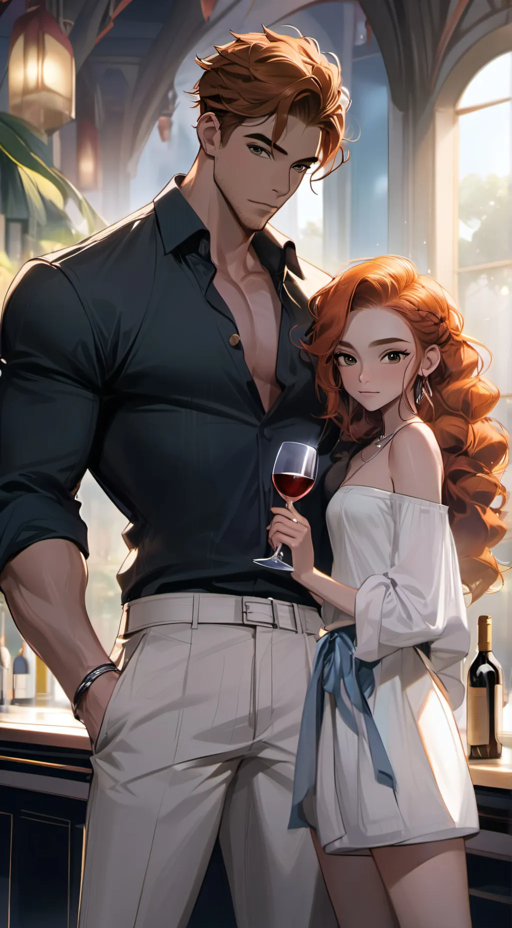 ai character: Adrian😘😎 background