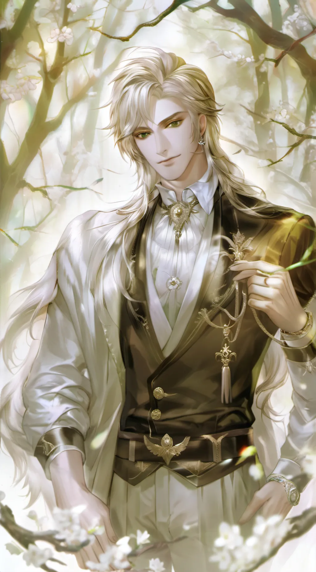 ai character: Alexander  background