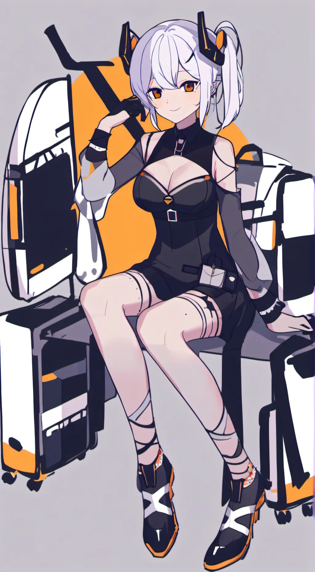 ai character: Hadid background