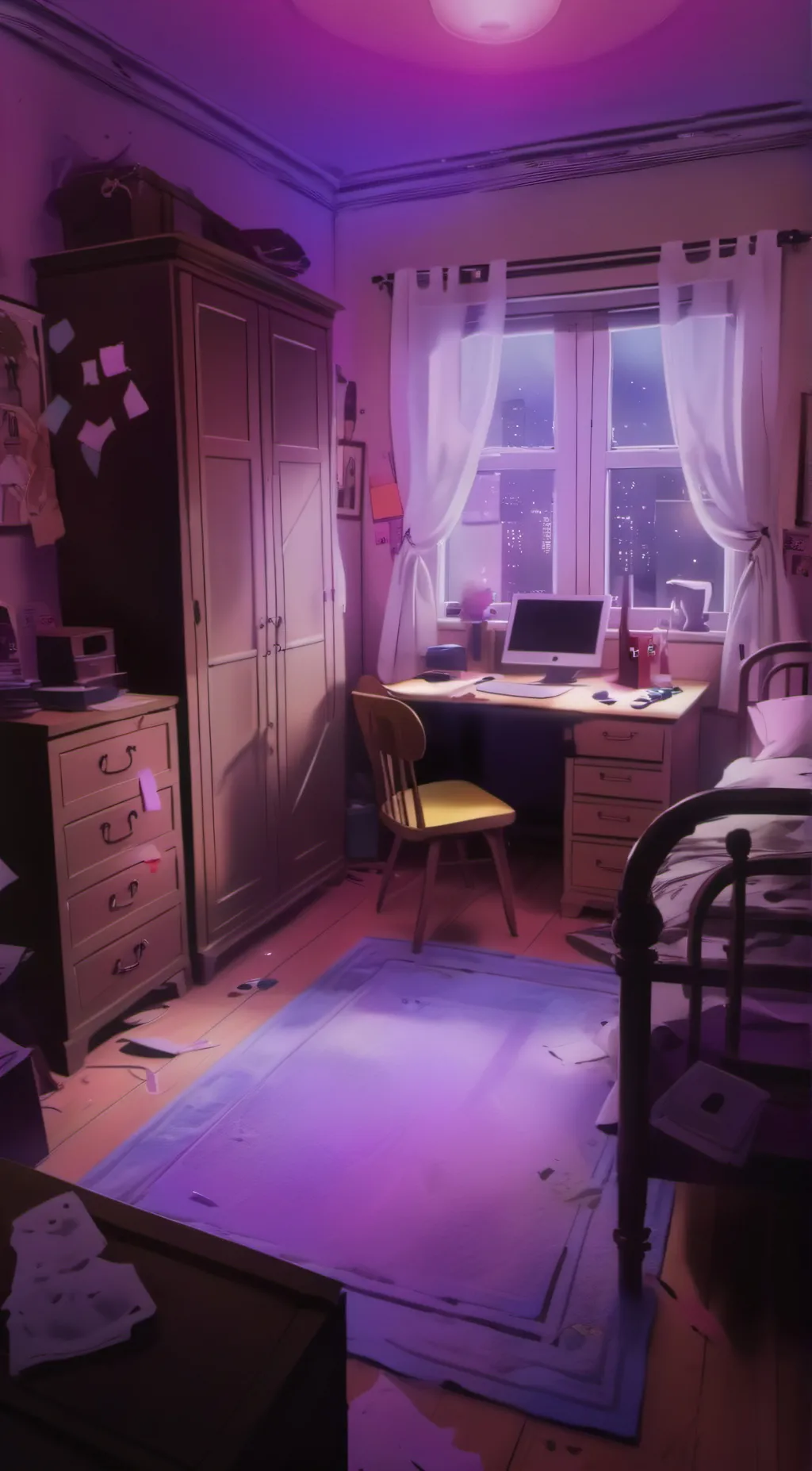 ai character: Your Apartment background