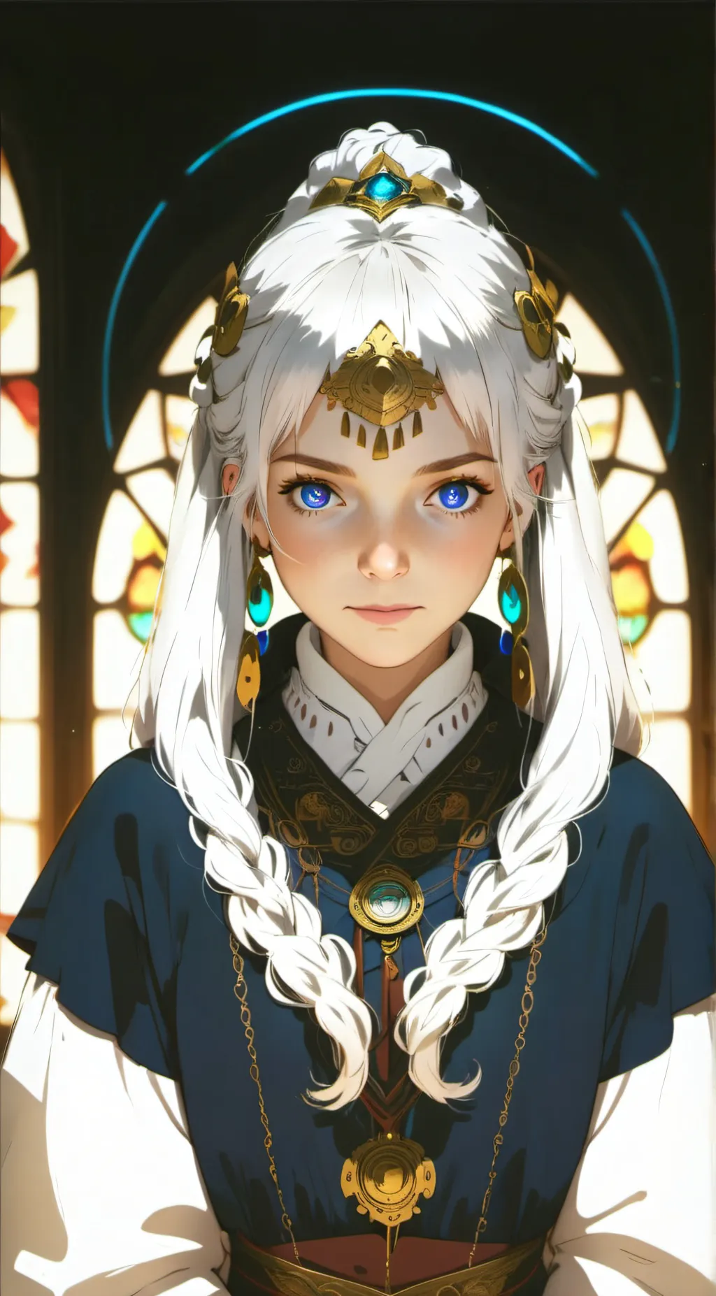 ai character: Aria background