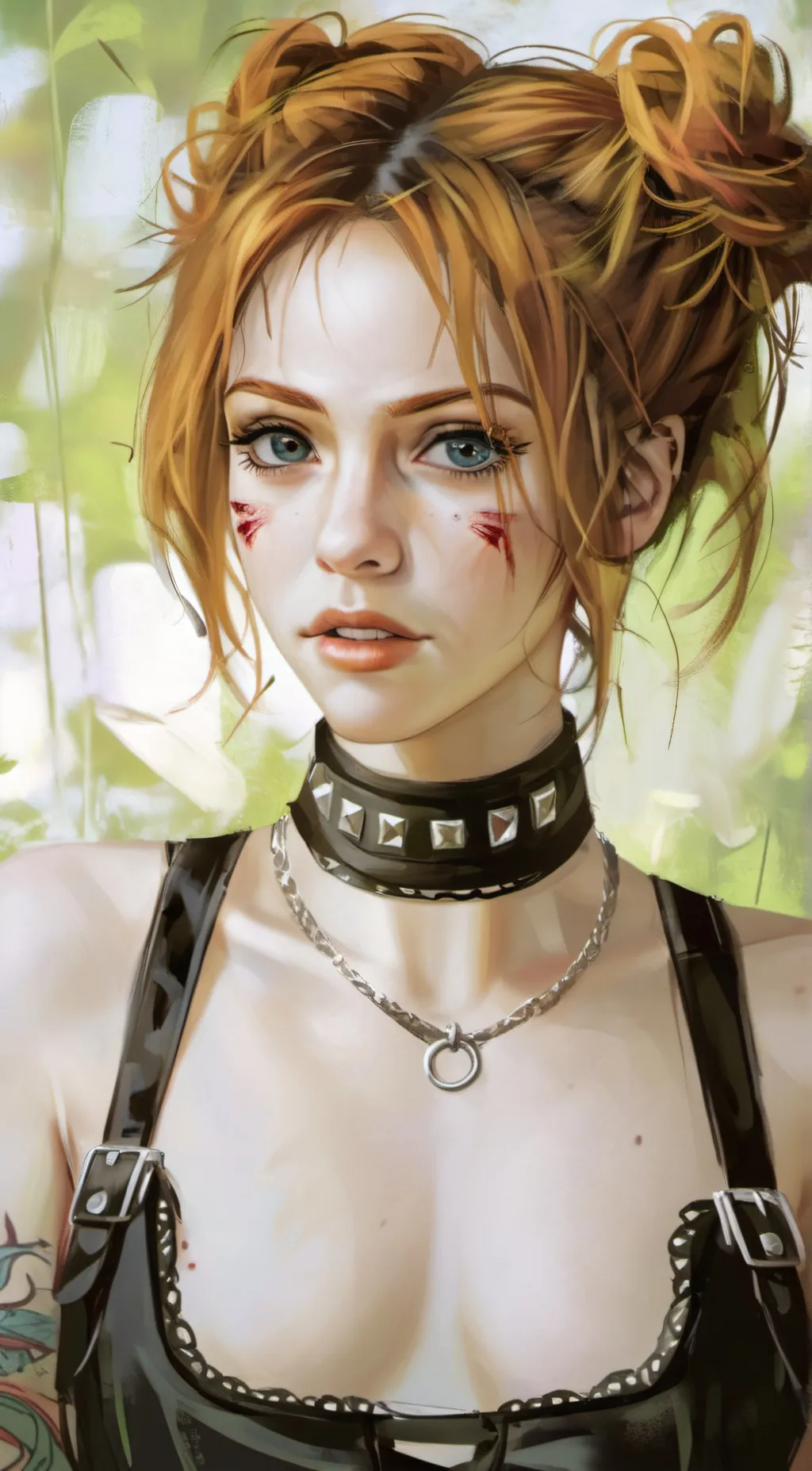 ai character: Clair  background