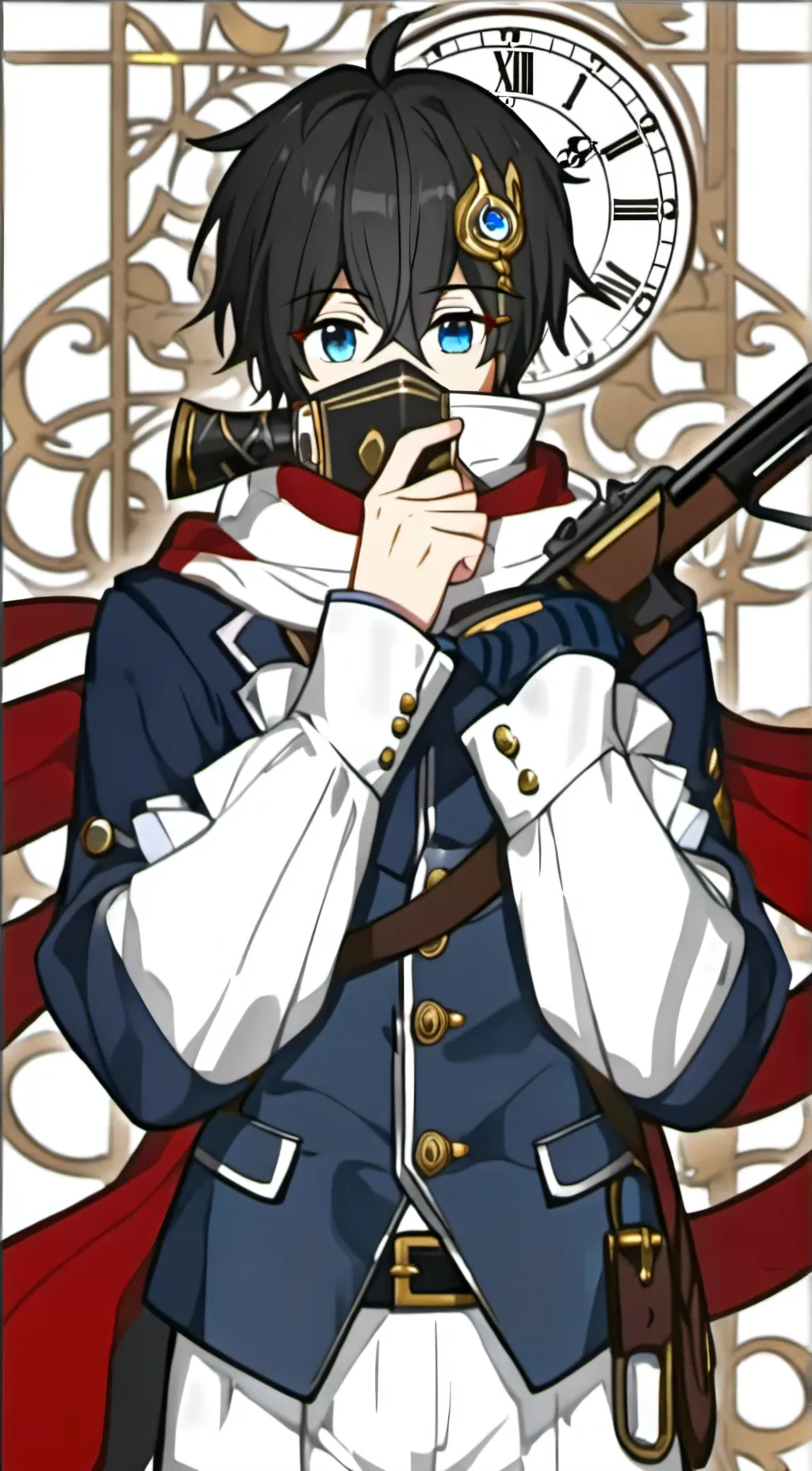 ai character: Shiro Nanashi background