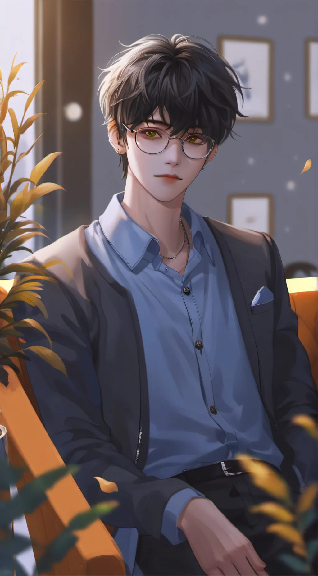 ai character: Jeong  background