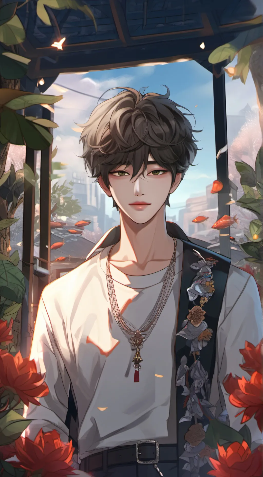 ai character: Suga background
