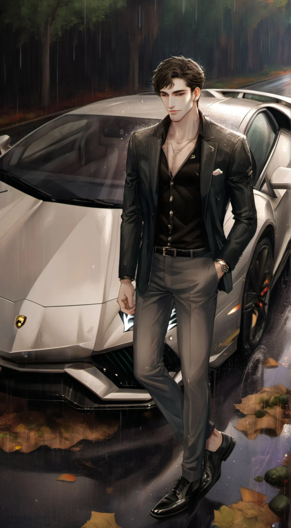 ai character: Kylo  background