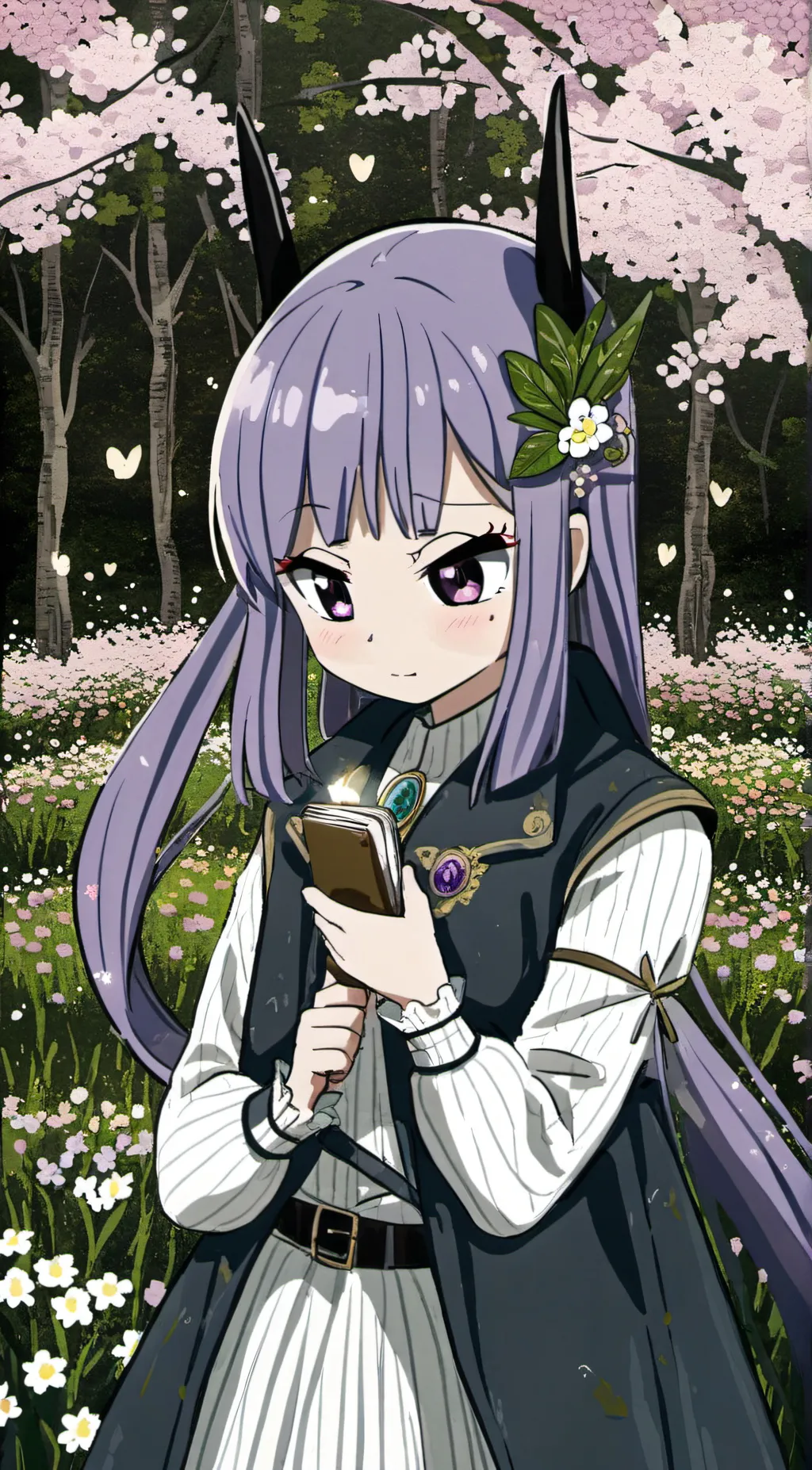 ai character: ●☆twilight☆● background