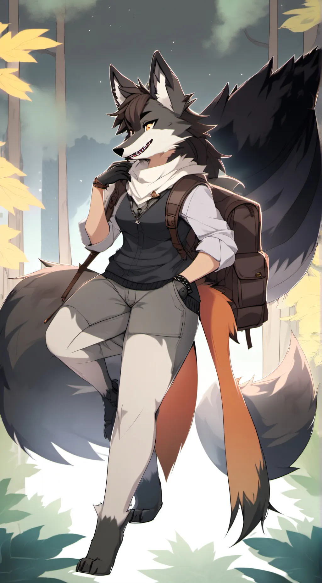 ai character: Maria Wolf background