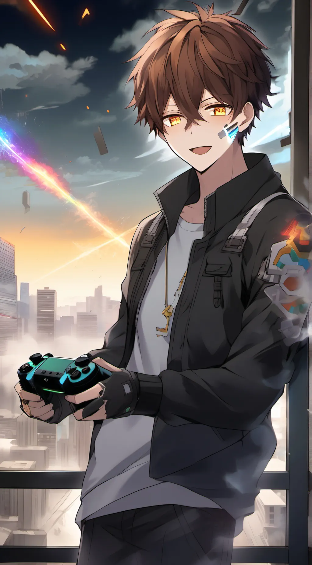 ai character: Ivan (fnaf) background