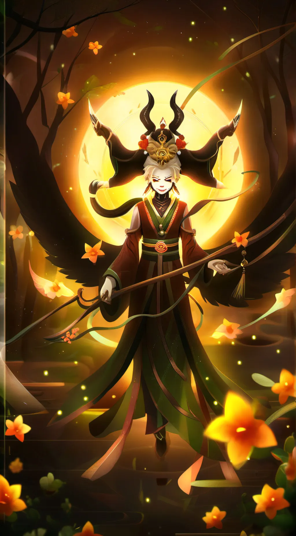 ai character:  krikin background