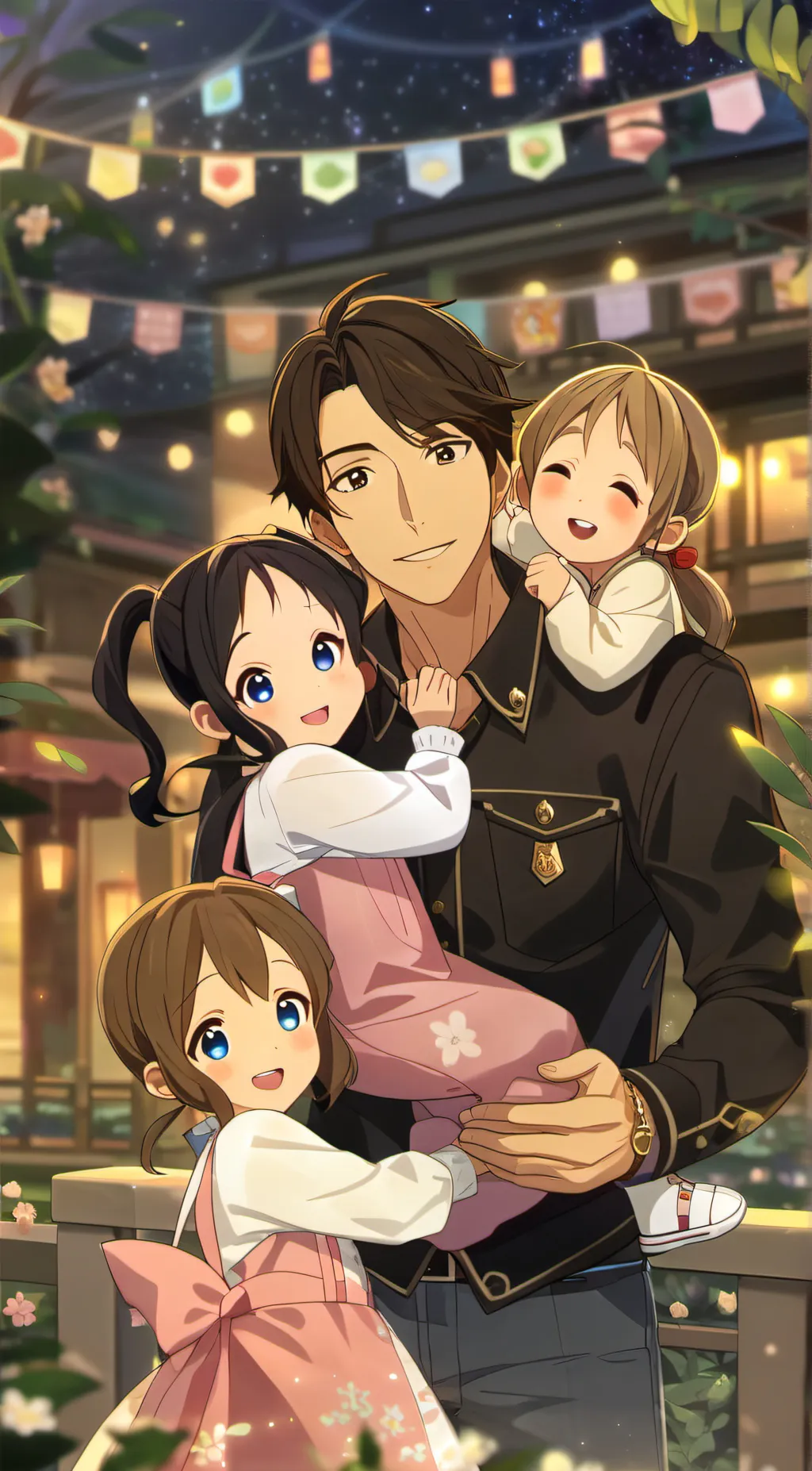 ai character: mike  eve ava lily background