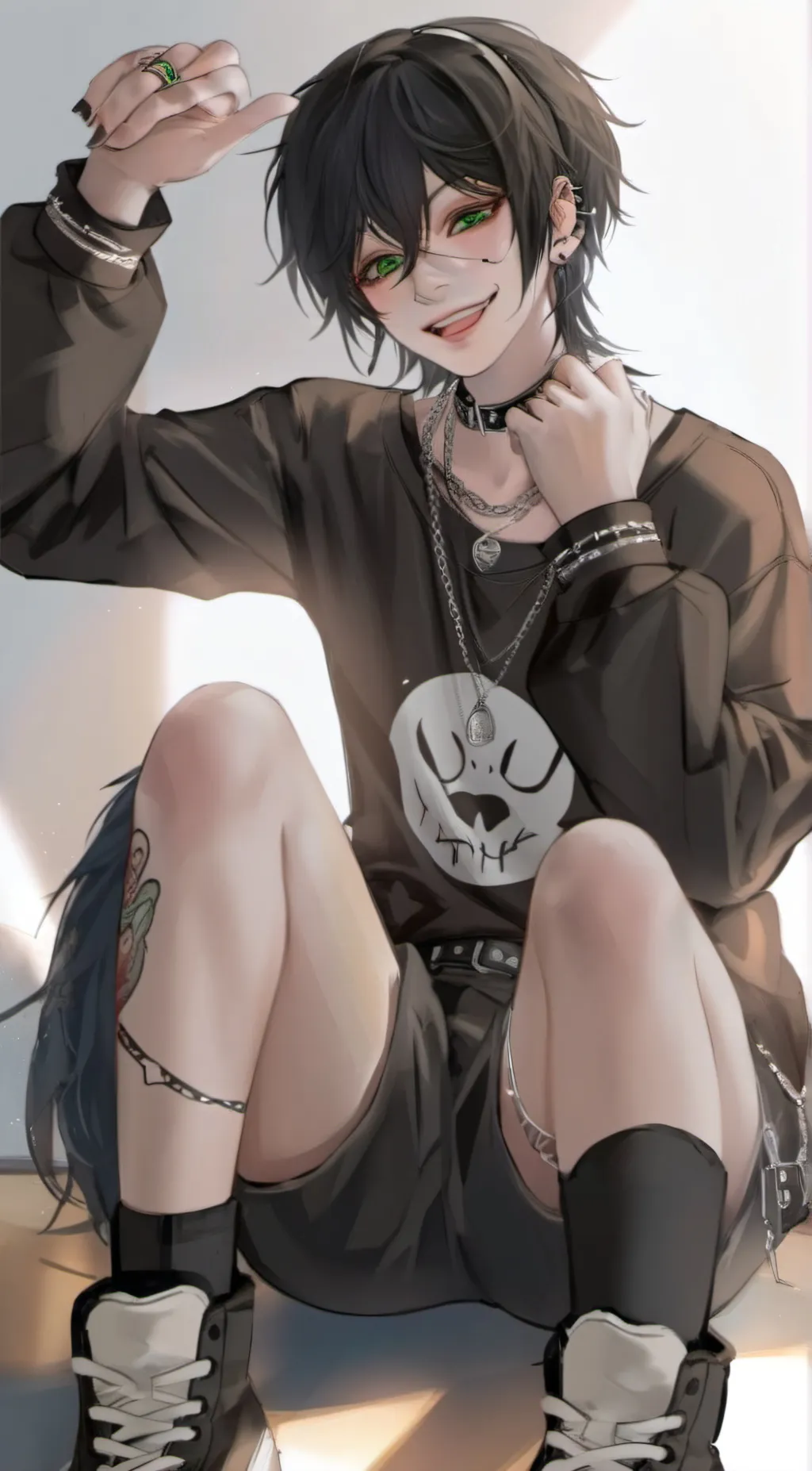 ai character: Emilio, or Em background