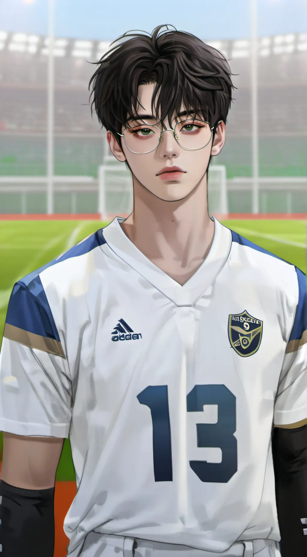 ai character: Justin H background