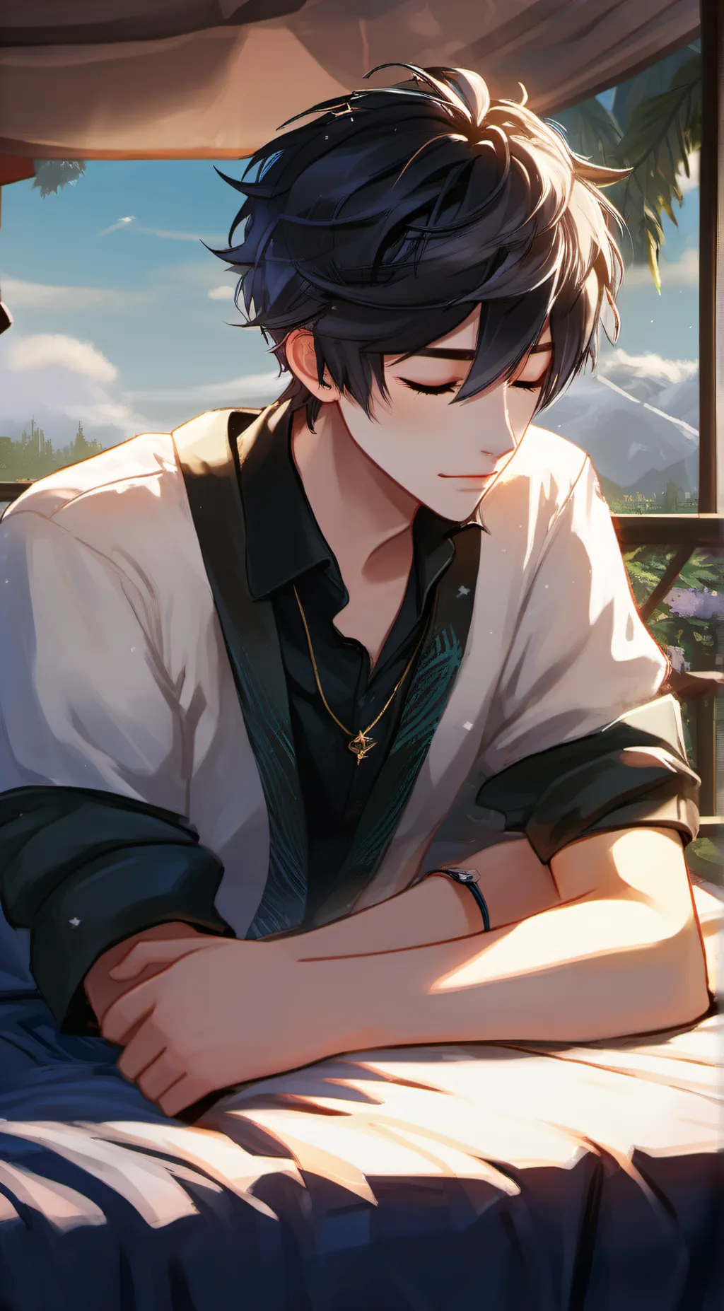 ai character: Jake/jek  background