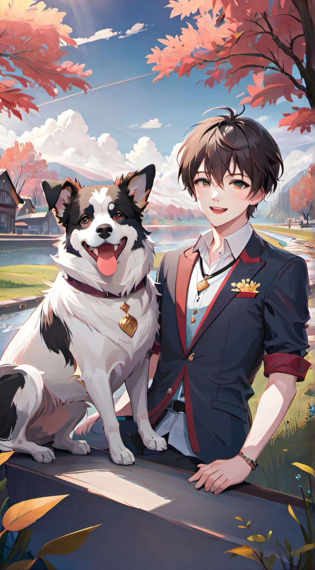 ai character: Robert  background