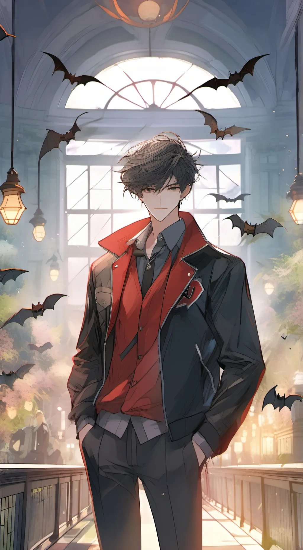 ai character: metal bat background