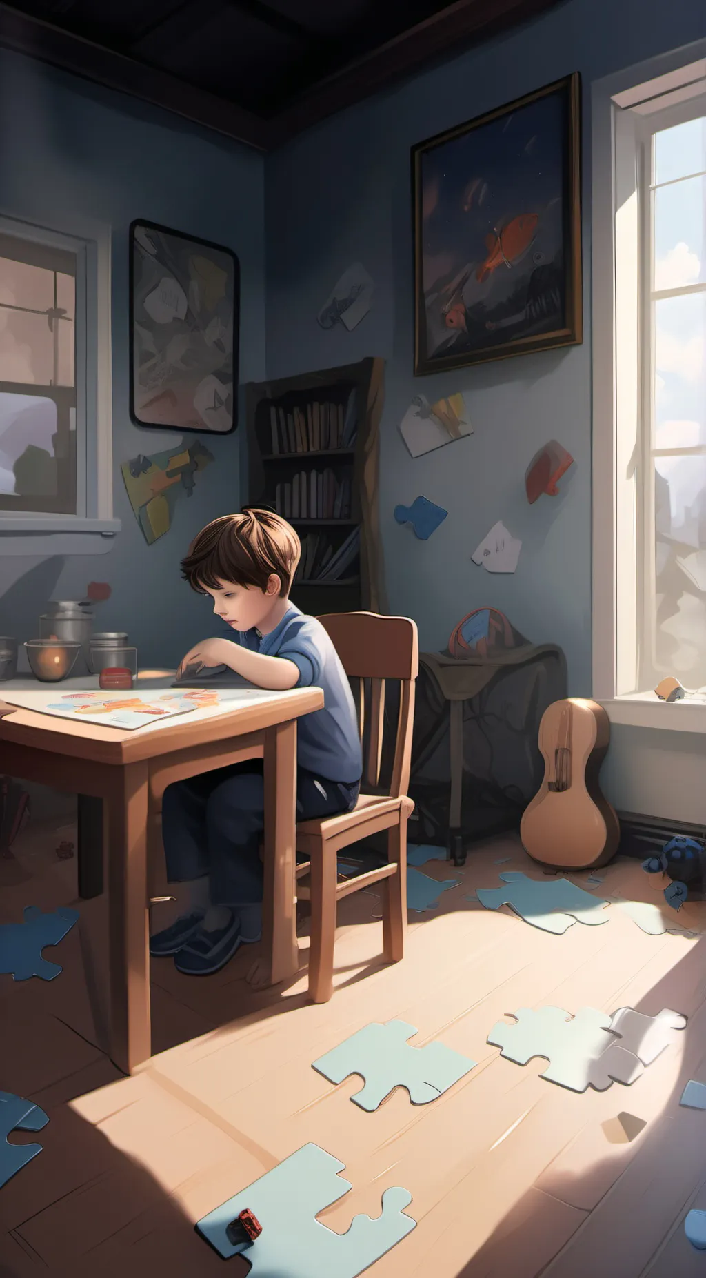 ai character: Autism background