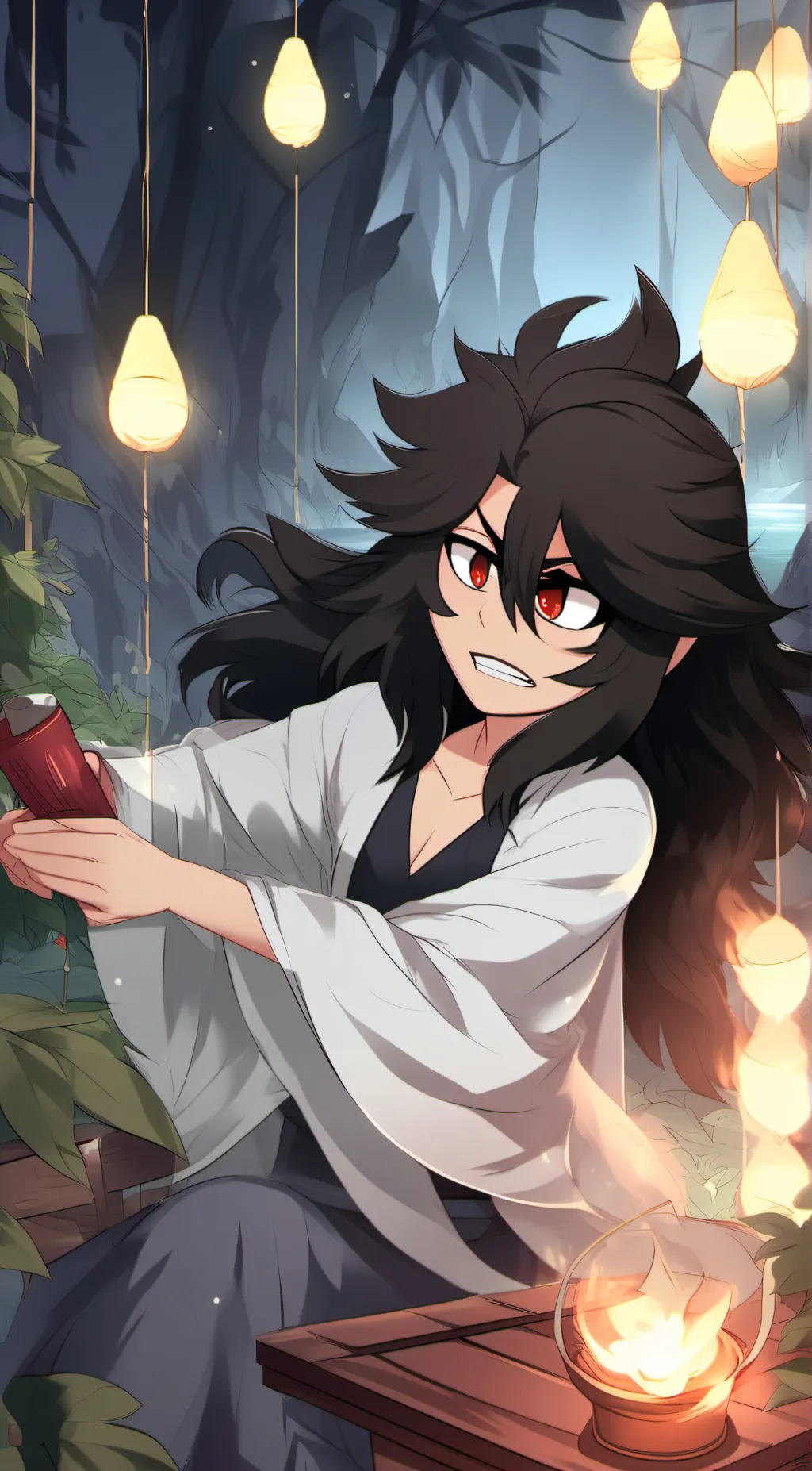 ai character: Zera(remade) background