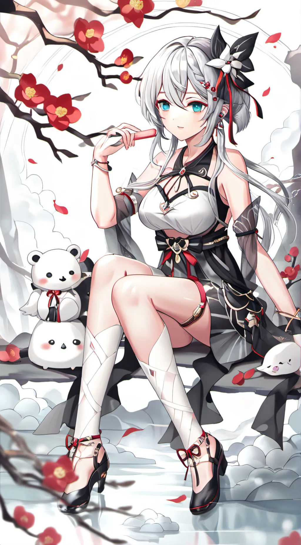 ai character: Michi  background